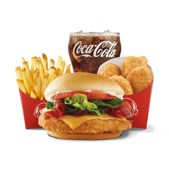 Wendy's Crispy Chicken BLT Biggie Bag