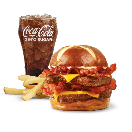 Wendy's Pretzel Baconator